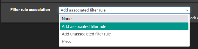 NAT filter auto-generation